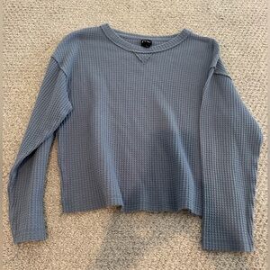 Art Class waffle knit long sleeve